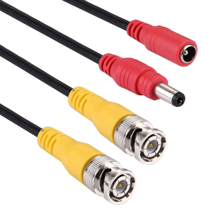 CCTV Cable, Video Power Cable, RG59 Coaxial Cable, Length: 5m(Black) - Security by buy2fix | Online Shopping UK | buy2fix