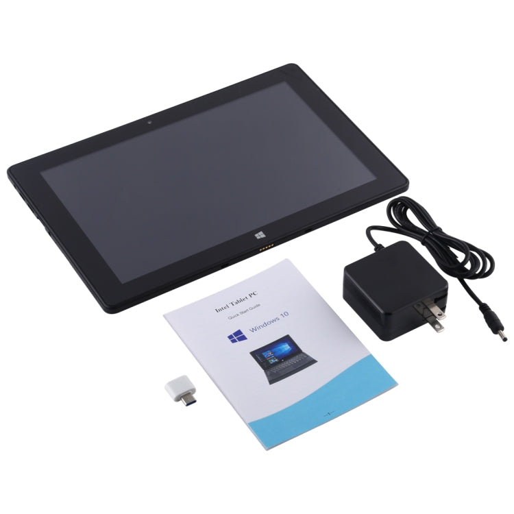 Hongsamde Tablet PC, 10.1 inch, 12GB+128GB, Windows 11 Intel Gemini Lake Celeron N4120 1.1GHz - 2.6GHz, HDMI, Bluetooth, WiFi, with Keyboard Leather Case(Black) - Other by Hongsamde | Online Shopping UK | buy2fix