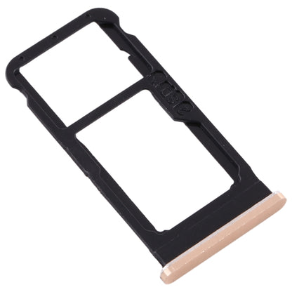 SIM Card Tray + SIM Card Tray / Micro SD Card Tray for Nokia 6.1 / 6 (2018) / TA-1043 TA-1045 TA-1050 TA-1054 TA-1068 (Gold) - Card Tray by buy2fix | Online Shopping UK | buy2fix