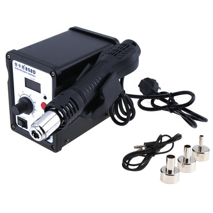 Kaisi K-858D SMD Hot-Air Soldering Station LED Digital Display Support Controllable Temperature for Desoldering + Air Nozzles, EU Plug - Electric Soldering Iron by Kaisi | Online Shopping UK | buy2fix