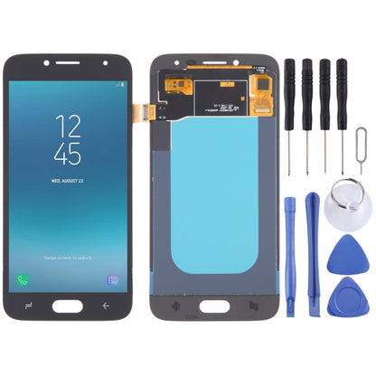 OLED Material LCD Screen and Digitizer Full Assembly for Samsung Galaxy J2 Pro 2018 SM-J250(Black) - LCD Screen by buy2fix | Online Shopping UK | buy2fix