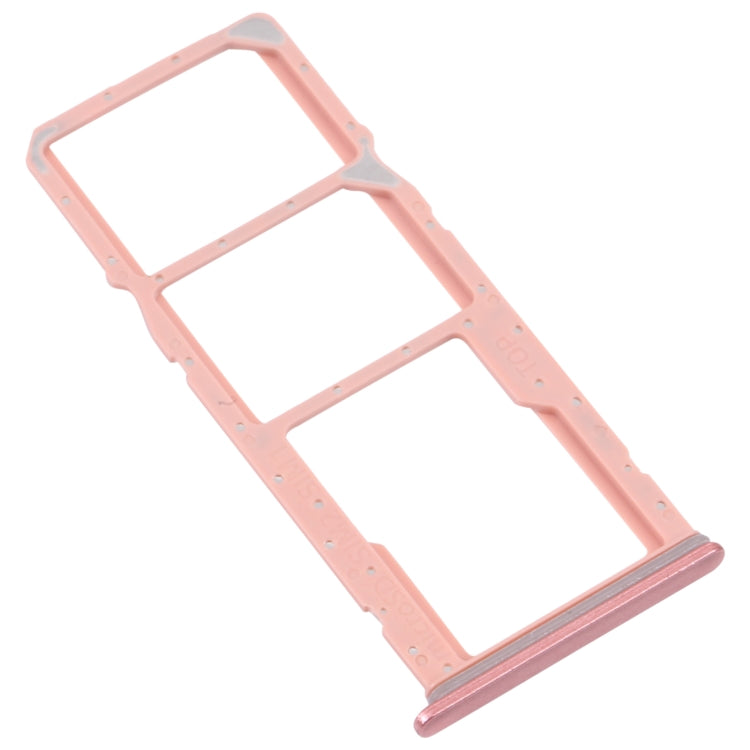 For Samsung Galaxy A04 Core SM-A042F Original SIM Card Tray + SIM Card Tray + Micro SD card tray(Rose Gold) - Card Socket by buy2fix | Online Shopping UK | buy2fix