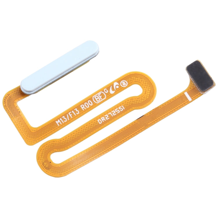 For Samsung Galaxy M13 SM-M135F Original Fingerprint Sensor Flex Cable (Blue) - Flex Cable by buy2fix | Online Shopping UK | buy2fix