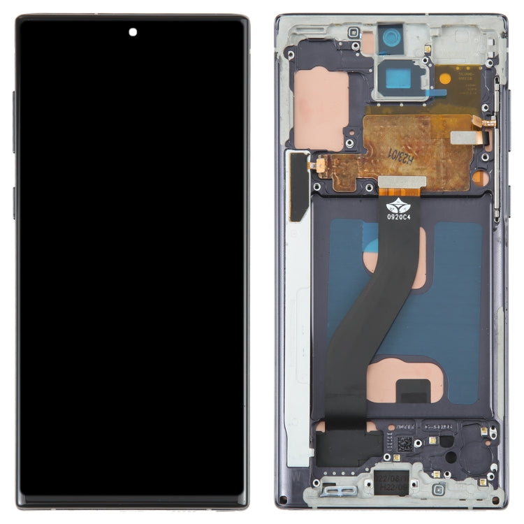TFT Material LCD Screen for Samsung Galaxy Note10 Digitizer Full Assembly With Frame/Handwriting, Not Supporting Fingerprint Identification - Repair & Spare Parts by buy2fix | Online Shopping UK | buy2fix