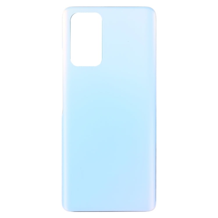 Glass Battery Back Cover for Xiaomi Redmi Note 10 Pro/Redmi Note 10 Pro Max/Redmi Note 10 Pro India(Blue) - Repair & Spare Parts by buy2fix | Online Shopping UK | buy2fix