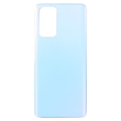 Glass Battery Back Cover for Xiaomi Redmi Note 10 Pro/Redmi Note 10 Pro Max/Redmi Note 10 Pro India(Blue) - Repair & Spare Parts by buy2fix | Online Shopping UK | buy2fix