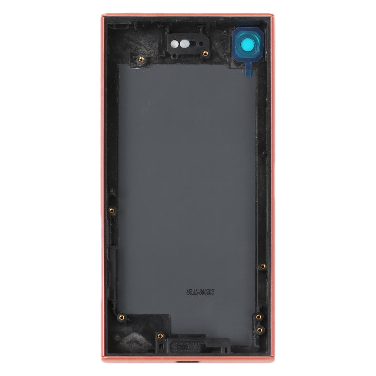 Original Battery Back Cover with Camera Lens Cover for Sony Xperia XZ1 Compact(Orange) - Repair & Spare Parts by buy2fix | Online Shopping UK | buy2fix