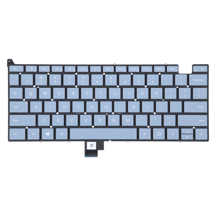 US Version Keyboard without Power Button for Microsoft Surface Laptop Go 1934(Blue) -  by buy2fix | Online Shopping UK | buy2fix