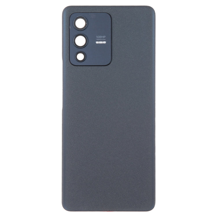 For vivo V23 Pro Original Battery Back Cover with Camera Lens Cover(Black) - Repair & Spare Parts by buy2fix | Online Shopping UK | buy2fix