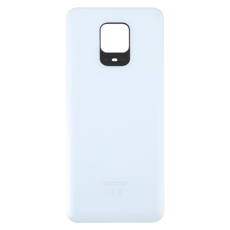 For Xiaomi Redmi Note 9 Pro India OEM Glass Battery Back Cover(White) - Back Cover by buy2fix | Online Shopping UK | buy2fix