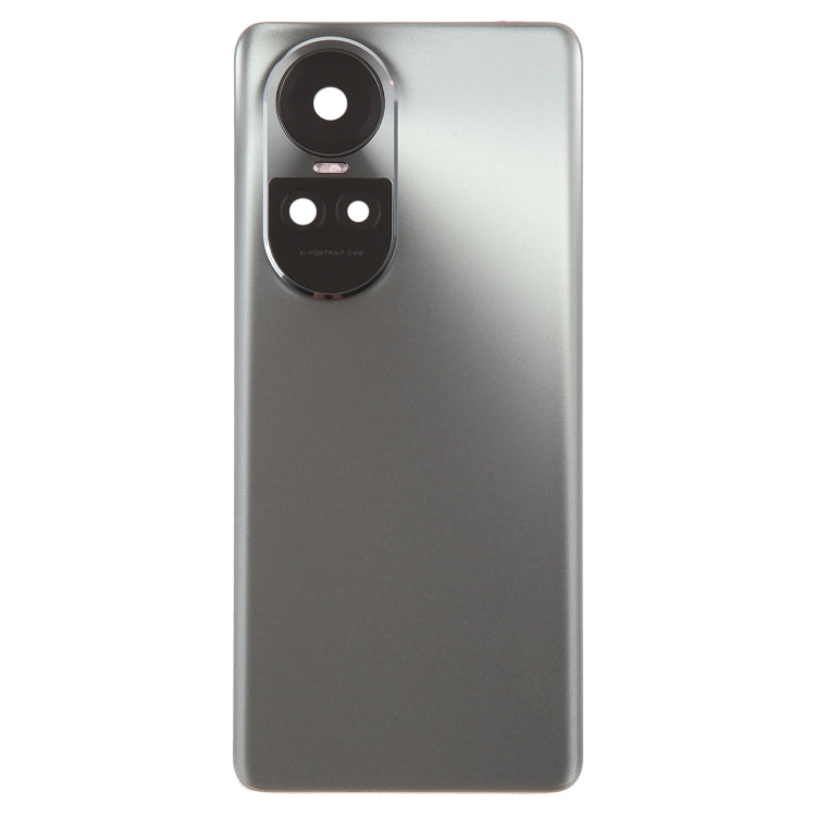 For OPPO Reno10 Pro Global Original Battery Back Cover with Camera Lens Cover (Grey) - Back Cover by buy2fix | Online Shopping UK | buy2fix