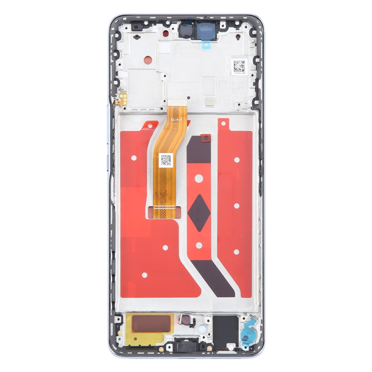 For Honor X9b Original LCD Screen Digitizer Full Assembly with Frame (Silver) - LCD Screen by buy2fix | Online Shopping UK | buy2fix