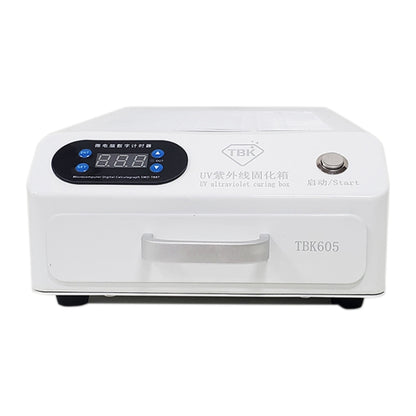 TBK 605 100W Mini UV Curing Lamp Box 48 LEDs Curved Surface Screen UV Curing Box, EU Plug - Others by TBK | Online Shopping UK | buy2fix