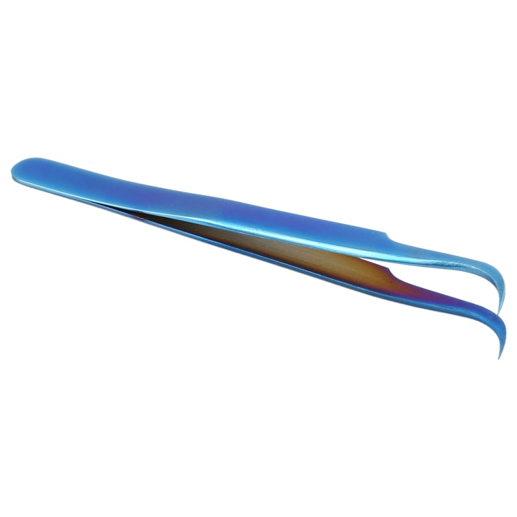 Vetus MCS-15 Bright Blue Curved Tweezers - Tweezers by VETUS | Online Shopping UK | buy2fix