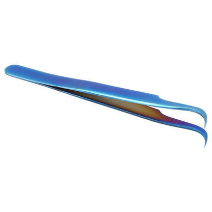 Vetus MCS-15 Bright Blue Curved Tweezers - Tweezers by VETUS | Online Shopping UK | buy2fix