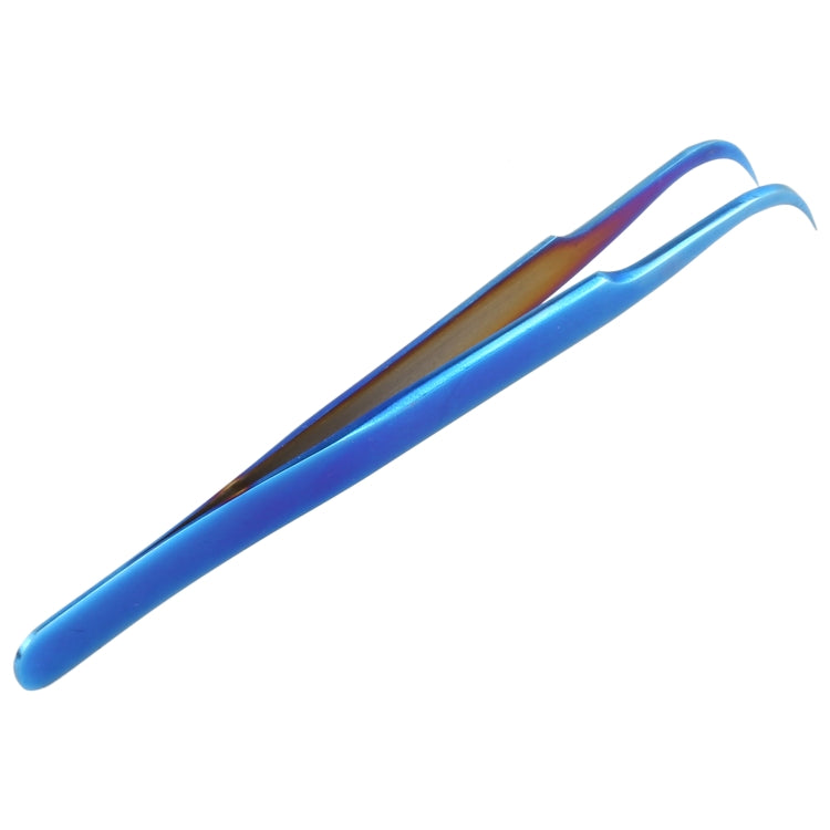 Vetus MCS-15 Bright Blue Curved Tweezers - Tweezers by VETUS | Online Shopping UK | buy2fix