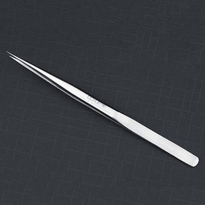 BAKU BA-i6-SS-sa Stainless Steel Straight Tweezers - Tweezers by BAKU | Online Shopping UK | buy2fix