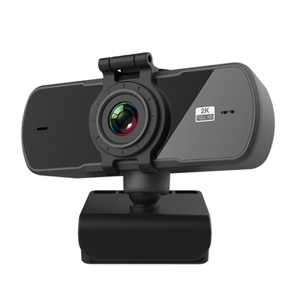 C5 4 Million Pixel Auto Focus 2K Full HD Webcam 360 Rotation USB Driver-free Live Broadcast WebCamera with Mic - Computer & Networking by buy2fix | Online Shopping UK | buy2fix