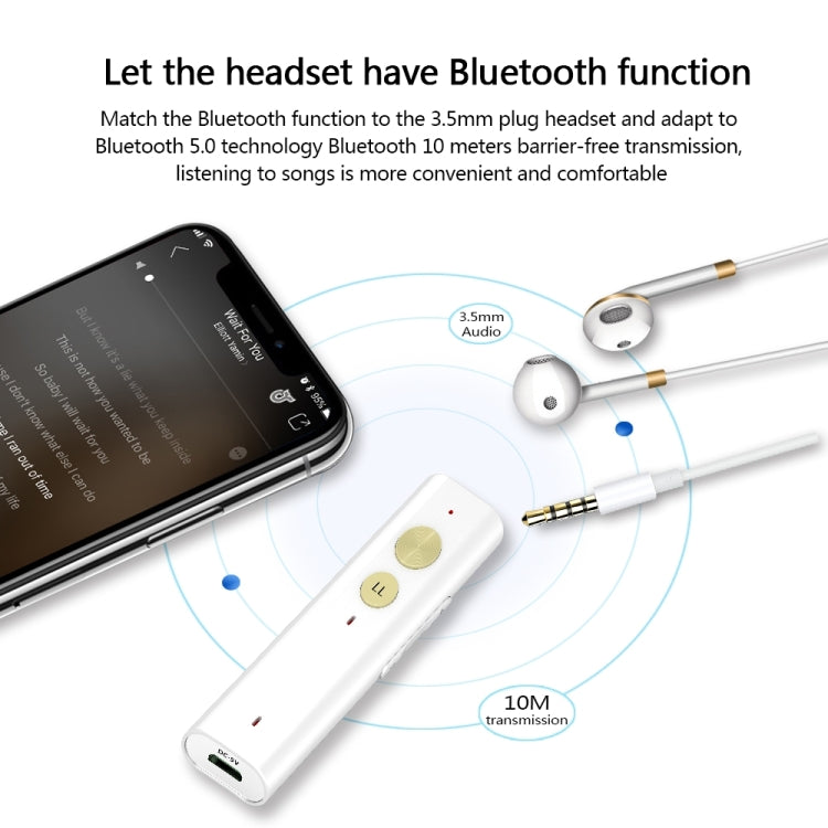 B51 Bluetooth 5.1 Low Delay Bluetooth Audio Receiver - Apple Accessories by buy2fix | Online Shopping UK | buy2fix