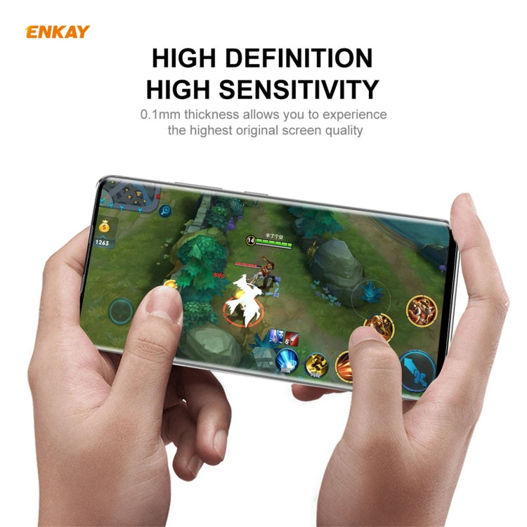 For Xiaomi Mi 11 Ultra 2 PCS ENKAY Hat-Prince Full Glue Full Coverage Screen Protector Explosion-proof Hydrogel Film - For Xiaomi by ENKAY | Online Shopping UK | buy2fix