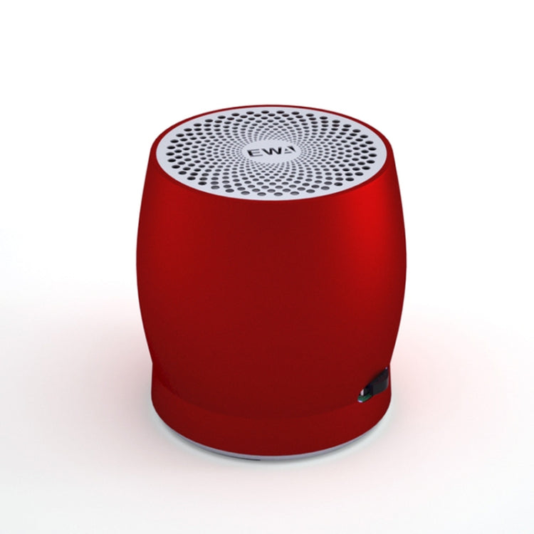 EWA A1 Portable TWS Bluetooth Wireless Speaker IPX5 Waterproof Support TF Card(Red) - Mini Speaker by EWA | Online Shopping UK | buy2fix