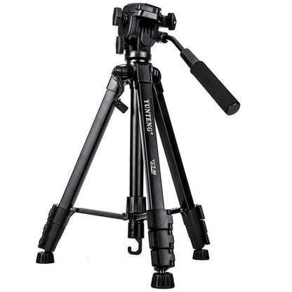 YUNTENG VCT-80 Aluminum Tripod Mount with Damping Ballhead - Tripods by YUNTENG | Online Shopping UK | buy2fix