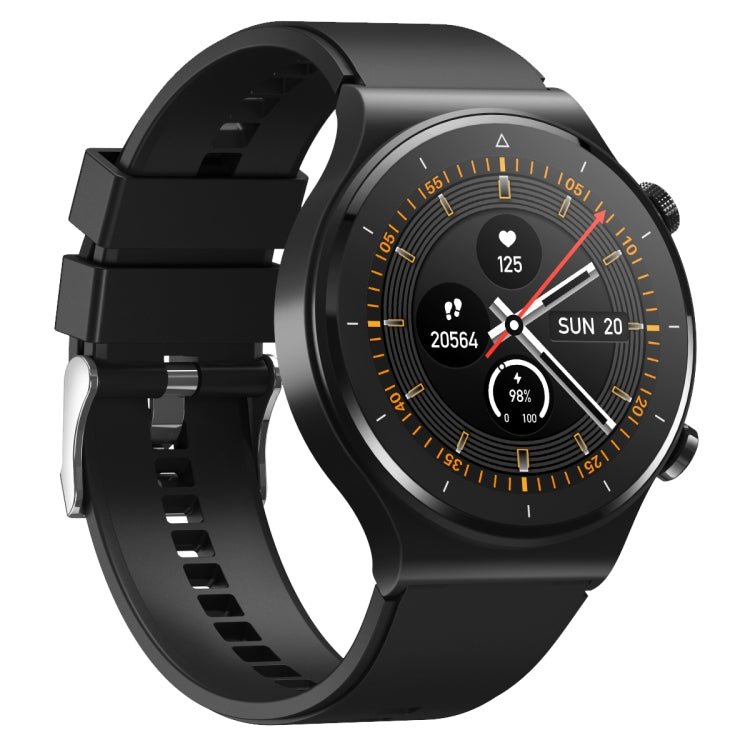 N58 IP67 1.28 inch  Touch Color Screen Smart Watch(Silicone Strap Black) - Smart Wear by buy2fix | Online Shopping UK | buy2fix