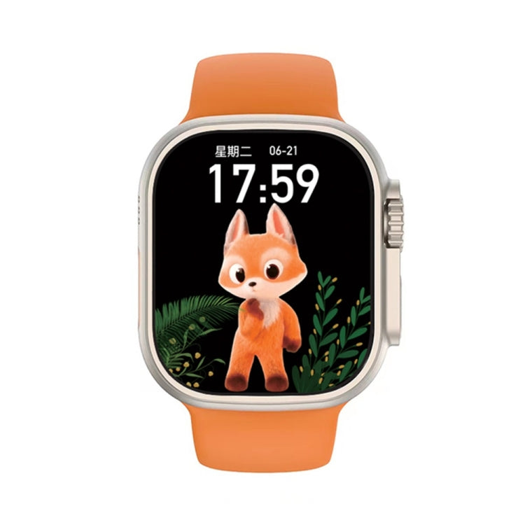 YS8 Ultra 2.05 inch Color Screen Smart Watch,Support Heart Rate Monitoring/Blood Pressure Monitoring(Orange) - Smart Wear by buy2fix | Online Shopping UK | buy2fix