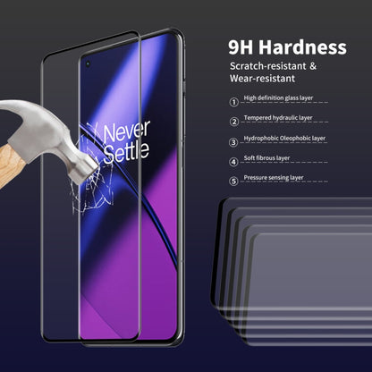 For OnePlus 11 5pcs ENKAY Hat-Prince 3D Hot Bending Explosion-proof Full Glue Tempered Glass Film - OnePlus Tempered Glass by ENKAY | Online Shopping UK | buy2fix