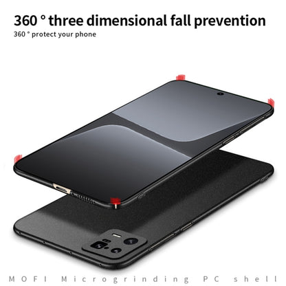 For Xiaomi 13 Pro MOFI Fandun Series Frosted Ultra-thin PC Hard Phone Case(Gray) - 13 Pro Cases by MOFI | Online Shopping UK | buy2fix