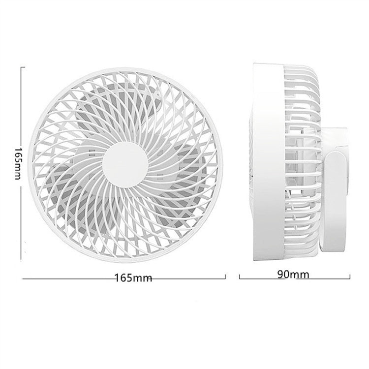 Multifunctional LED Rechargeable Outdoor Portable Tent Camping Fan(White) - Electric Fans by buy2fix | Online Shopping UK | buy2fix