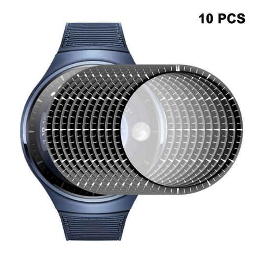 10pcs For Huawei Watch 4 Pro ENKAY 3D Full Coverage Soft PC Edge + PMMA HD Screen Protector Film - Screen Protector by ENKAY | Online Shopping UK | buy2fix