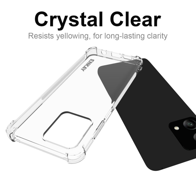 For Motorola Moto G Stylus 5G 2023 ENKAY Transparent TPU Shockproof Phone Case with Glass Film - Motorola Cases by ENKAY | Online Shopping UK | buy2fix