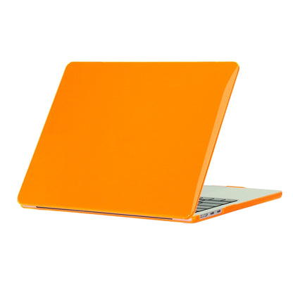 For MacBook Air 15.3 (A2941) ENKAY Hat-Prince Crystal Protective Case Cover Hard Shell(Orange) - MacBook Air Cases by ENKAY | Online Shopping UK | buy2fix