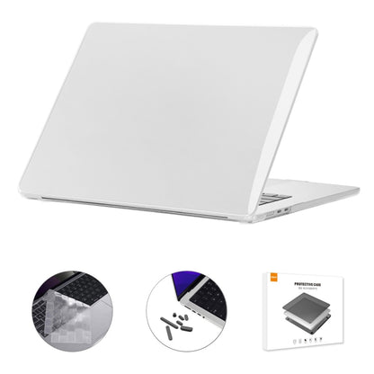 For MacBook Air 15.3 A2941 ENKAY US Version 3 in 1 Crystal Protective Case with TPU Keyboard Film & Anti-dust Plugs(Transparent) - MacBook Air Cases by ENKAY | Online Shopping UK | buy2fix