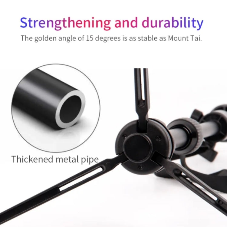 JMARY MT68 Aluminum Alloy Telescopic Portable Selfie Mini SLR Camera Phone Tripod - Tripods by Jmary | Online Shopping UK | buy2fix