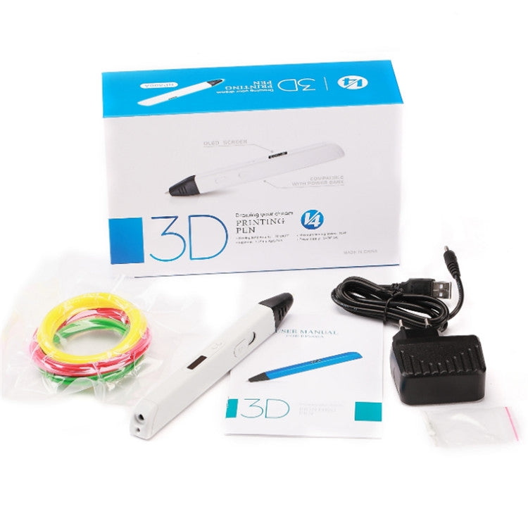 RP800A Childrens Educational Toys 3D Printing Pen, Plug Type:US Plug(White) - Consumer Electronics by buy2fix | Online Shopping UK | buy2fix