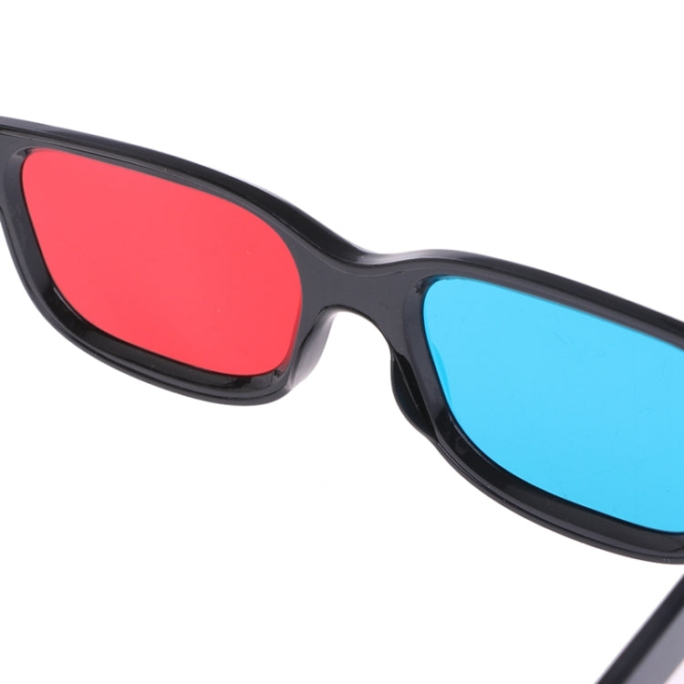 10pcs 3D Glasses Universal Black Frame Red Blue Cyan Anaglyph 3D Glasses 0.2mm For Movie Game DVD - Consumer Electronics by buy2fix | Online Shopping UK | buy2fix