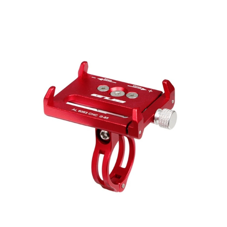 GUB Bicycle Aluminum Alloy Mobile Phone Bracket Navigation Bracket Motorcycle Mobile Phone Holder(Red) - Holders by GUB | Online Shopping UK | buy2fix