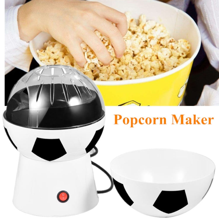 Creative Soccer Ball Electric Household Hot Air Popcorn Maker Football Section 848 Euro regulations - Home & Garden by buy2fix | Online Shopping UK | buy2fix