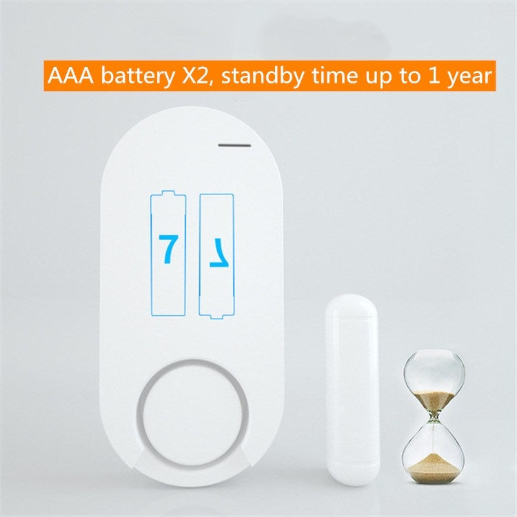 MC-02 Household Door And Window Anti-theft Alarm Remote Control Wireless Door Magnetic Alarm - Security by buy2fix | Online Shopping UK | buy2fix