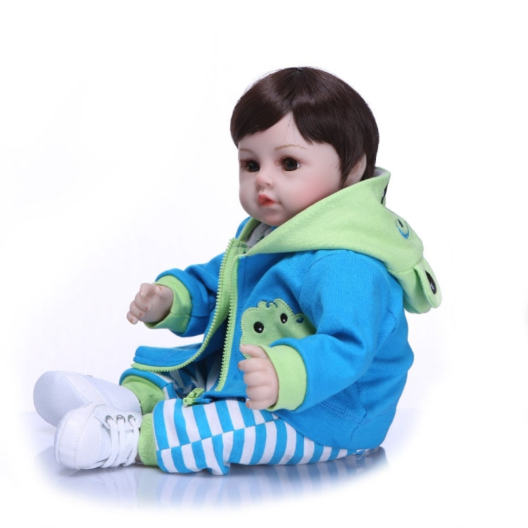 NPK Silicone Soft Cloth Body Doll For Girls Princess Kid Fashion Simulation Reborn Dolls - Model Toys by buy2fix | Online Shopping UK | buy2fix