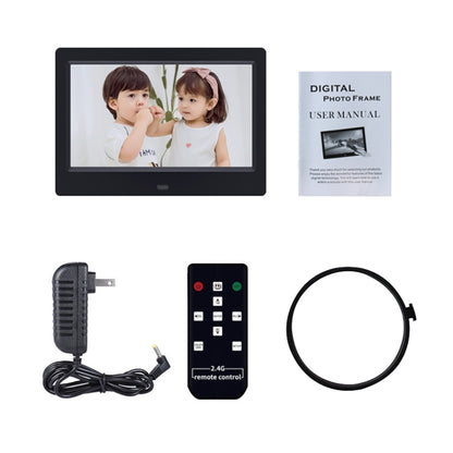 DPF-706-2.4G 7 inch Digital Photo Frame LED Wall Mounted Advertising Machine, Plug:EU Plug(White) - Consumer Electronics by buy2fix | Online Shopping UK | buy2fix