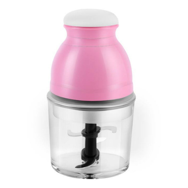 Portable Mixing Cup Electric Soy Milk Juicer Multi-function Cooking Machine Home Meat Grinder(Pink) - Home & Garden by buy2fix | Online Shopping UK | buy2fix