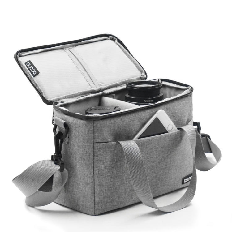 Baona BN-H001 Digital Camera Bag Casual Portable Camera Waterproof Bag, Size:Large(Gray) - Camera Accessories by Baona | Online Shopping UK | buy2fix