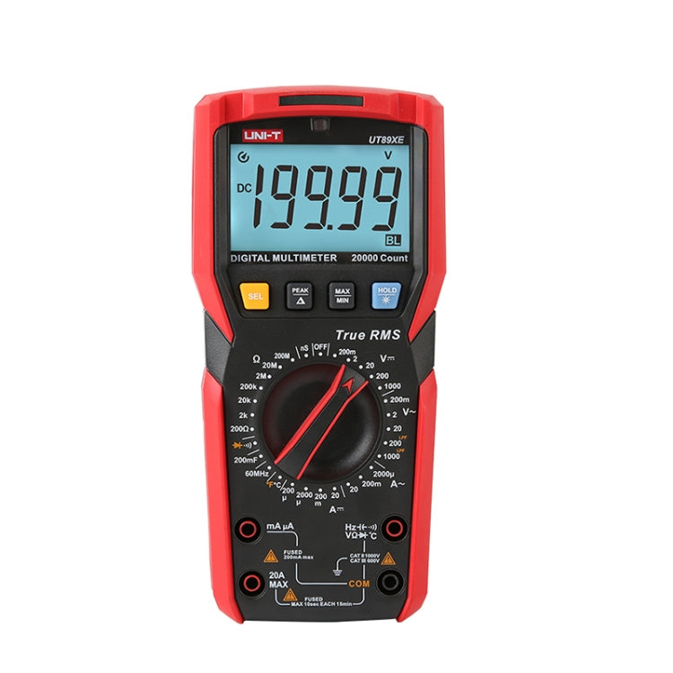 UNI-T UT89XE Digital High-Precision Multimeter Digital Display Multi-Meter - Digital Multimeter by UNI-T | Online Shopping UK | buy2fix