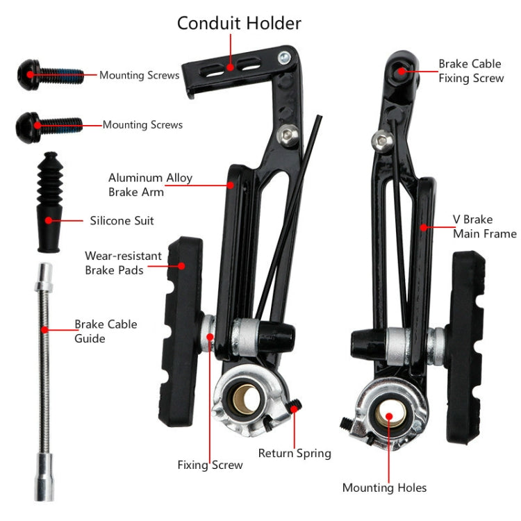 Litepro Long arm V Brake Folding Bike Modified SP8 Brake, Specification:1 Pair (Half Bike Portion) - Outdoor & Sports by Litepro | Online Shopping UK | buy2fix