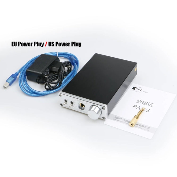 FX-AUDIO DAC-X6 Fever HiFi Fiber Coaxial USB Amp Digital Audio DAC Decoder 24BIT/192(Silver) - Consumer Electronics by FX-AUDIO | Online Shopping UK | buy2fix