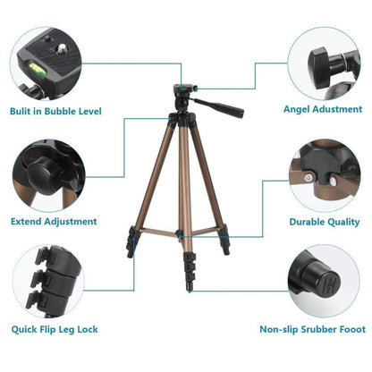 Camera Portable Telescopic Bracket, Specification:Tripod Set - Camera Accessories by buy2fix | Online Shopping UK | buy2fix