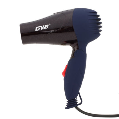 GW-555 220V Portable Mini Hair Blower Foldable Traveller Household Electric Hair Dryer(Silver) - Home & Garden by buy2fix | Online Shopping UK | buy2fix